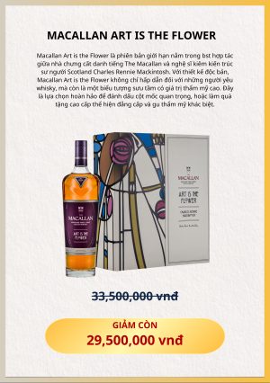 MACALLAN ART IS THE FLOWER